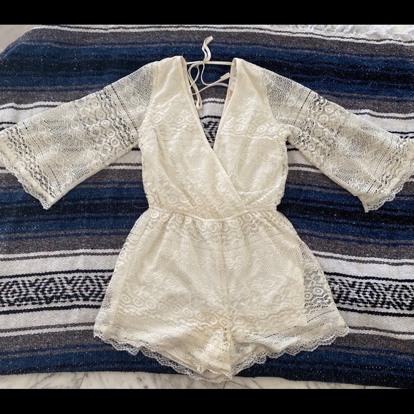 Lace Romper - Picture 1 of 1